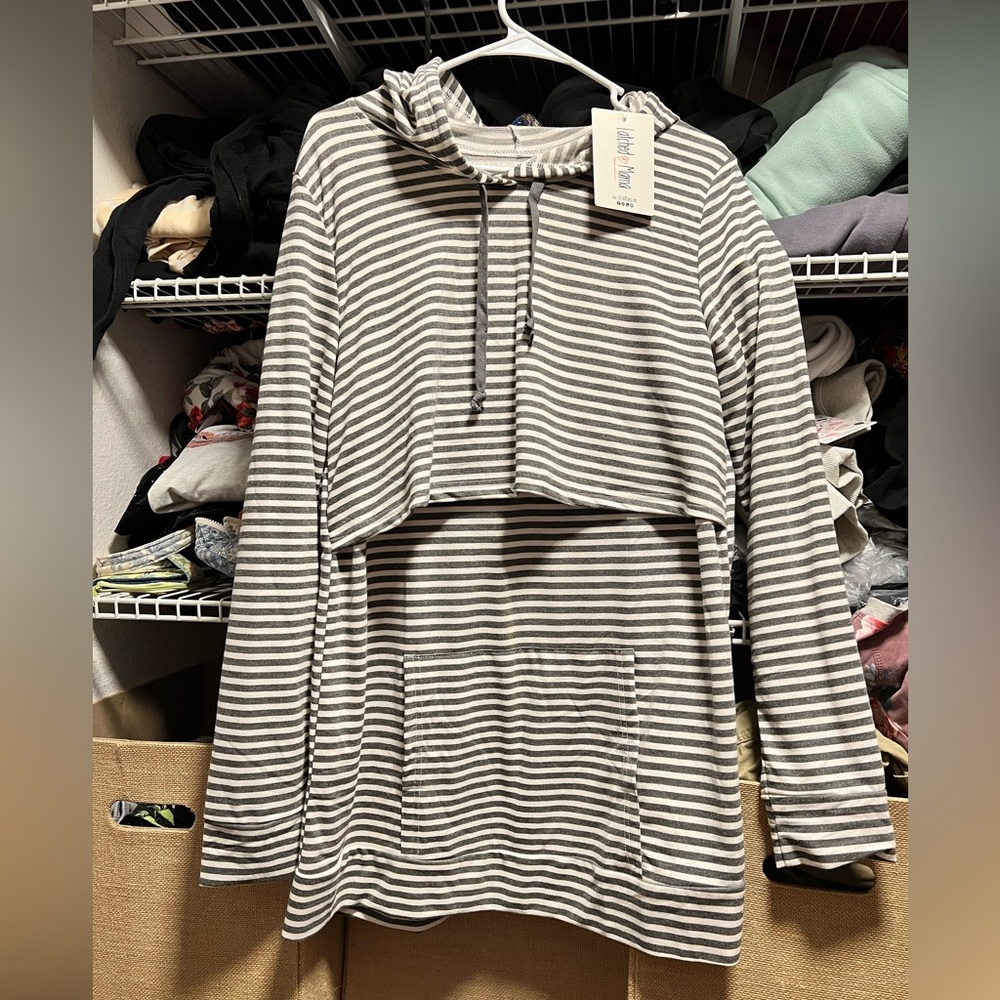 Latched Mama Cloud Hoodie NWT